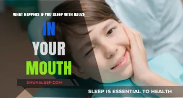 Sleeping with Gauze: What's the Damage?
