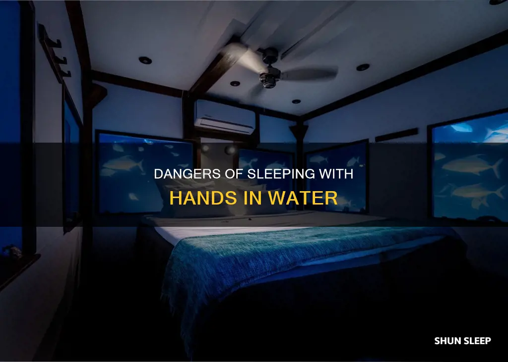 what happens if you sleep with hands in water