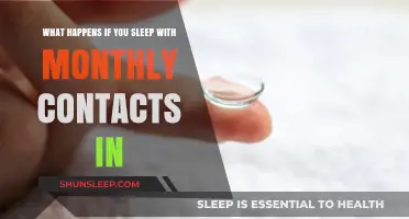 Sleeping with Contacts: A Recipe for Eye Disaster