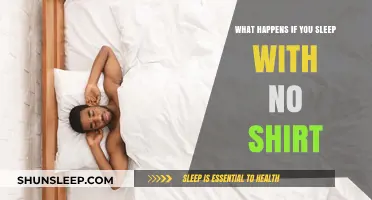 The Benefits of Sleeping Shirtless