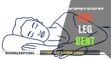 How Sleeping with Bent Knees Affects Your Health