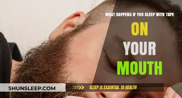 Tape on Mouth: A Good Night's Sleep or a Nightmare?