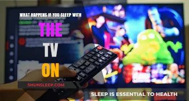 TV On, Lights Off: Sleep Disruption and You