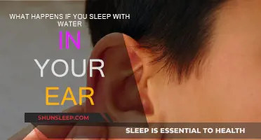 Sleeping with Water in Ears: What are the Risks?