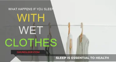 Wet Clothes and Sleep: What Are the Risks?