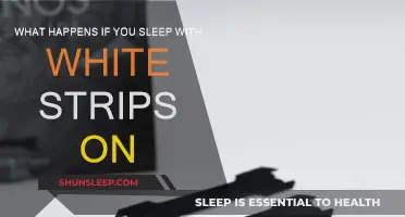 Dangers of Sleeping with Teeth Whitening Strips On