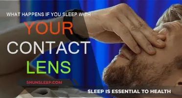 Sleeping with Contact Lenses: Risks and Complications