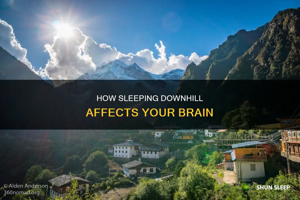 what happens if you sleep with your head downhill