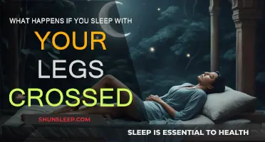 Legs Crossed While Sleeping: What Are the Health Risks?
