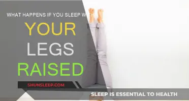 Legs Raised While Sleeping: Benefits and Drawbacks