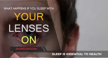 Sleeping with Contact Lenses: Risks and Complications