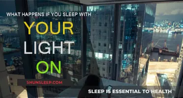 Light On, Sleep Gone: Impact of Lights on Sleep
