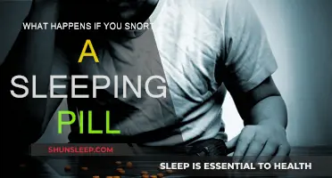 Snorting Sleeping Pills: What Are the Dangers and Risks?