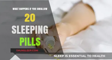 Consequences of Swallowing 20 Sleeping Pills