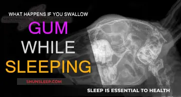 Chewing Gum: Safe to Swallow in Sleep?