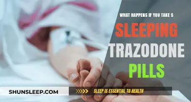 Sleeping Pills: Trazodone's Dangerous Side