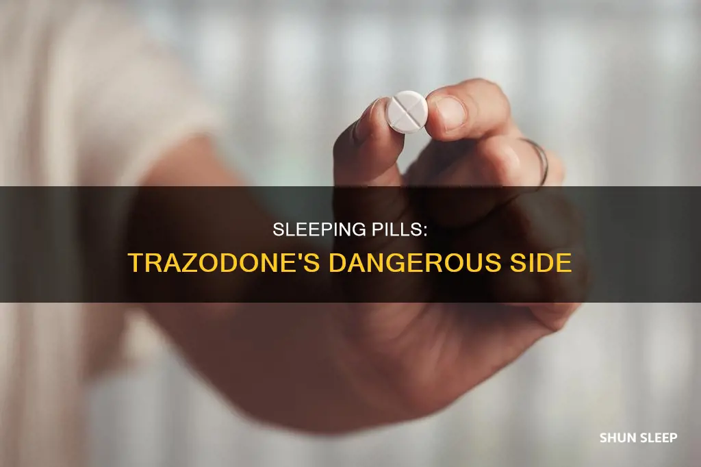 what happens if you take 5 sleeping trazodone pills