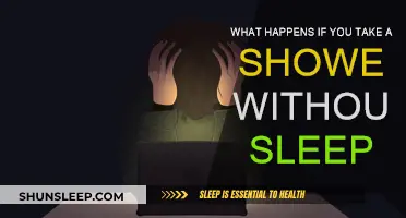 Shower Without Sleep: A Recipe for Disaster?