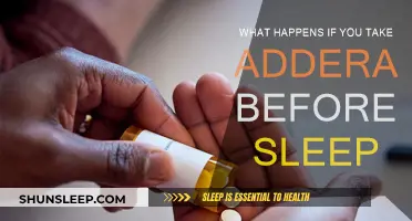 Adderall and Sleep: A Dangerous Mix?