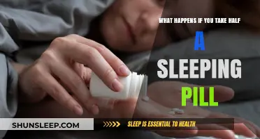 Effects of Halving Your Sleeping Pill Dose