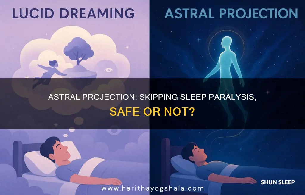 what happens if you try astral projection without sleep paralysis
