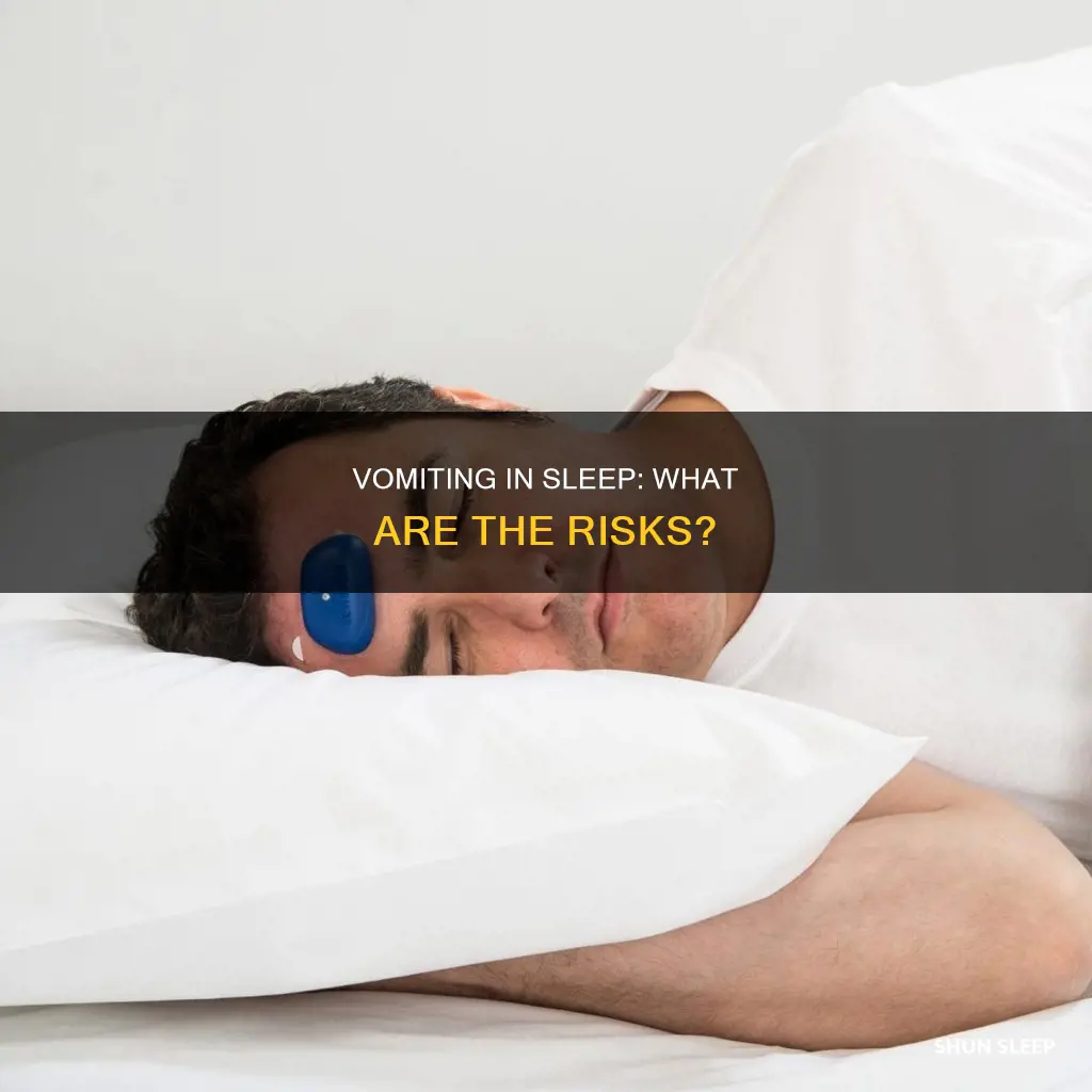 what happens if you vomit while sleeping
