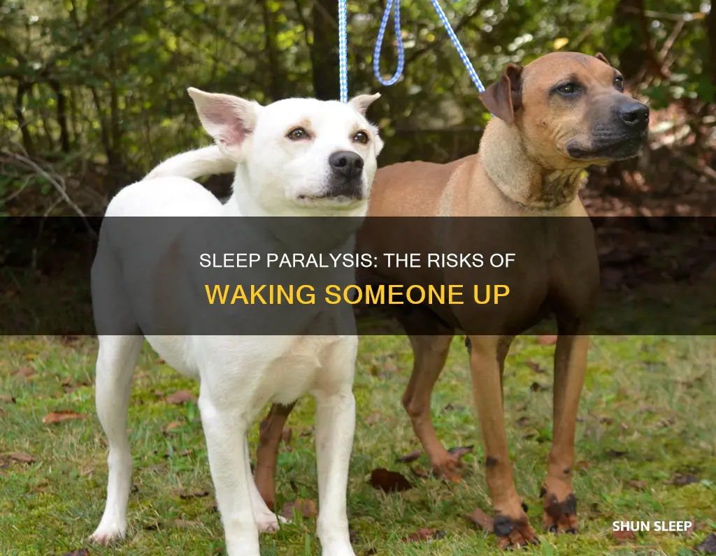 what happens if you wake someone from sleep paralysis