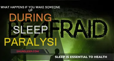 Sleep Paralysis: Waking Someone Up, What's the Risk?