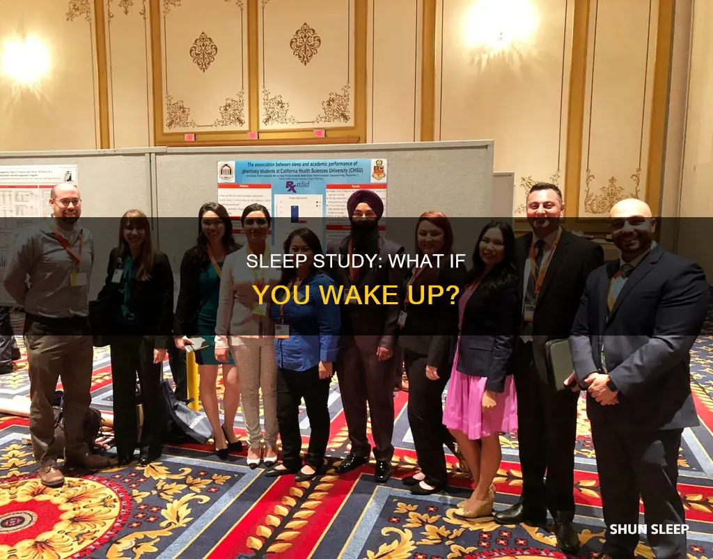 what happens if you wake up during a sleep study