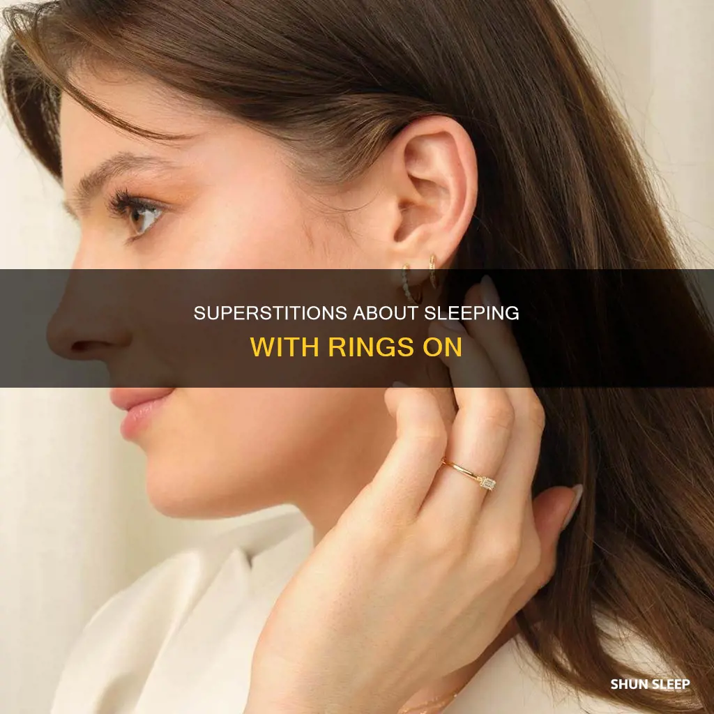 what happens if you wear a ring to sleep