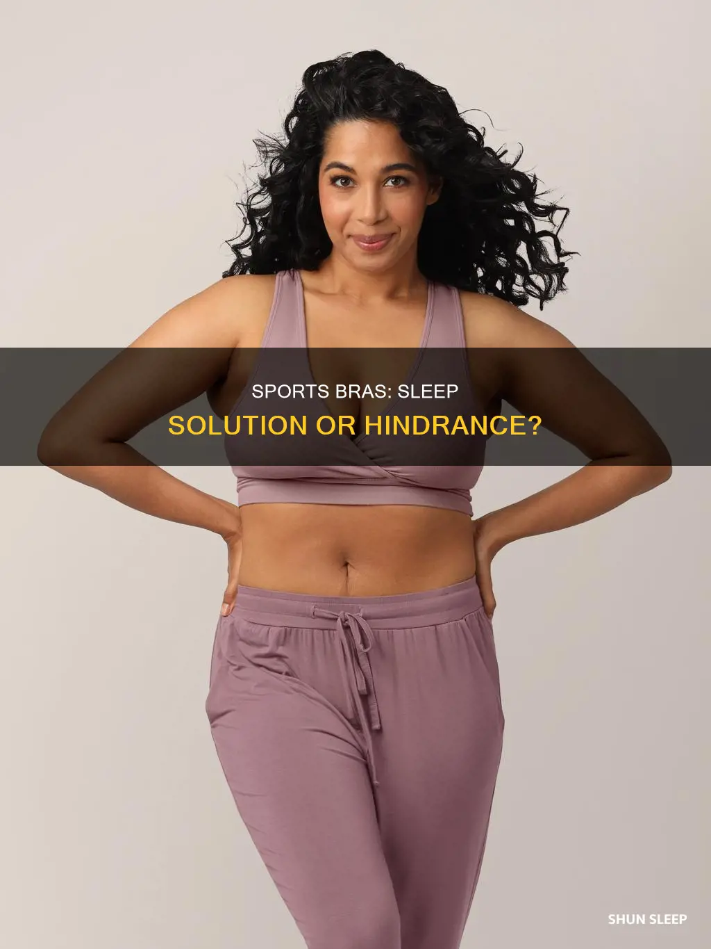 what happens if you wear a sports bra to sleep