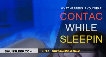 The Dangers of Sleeping in Contact Lenses