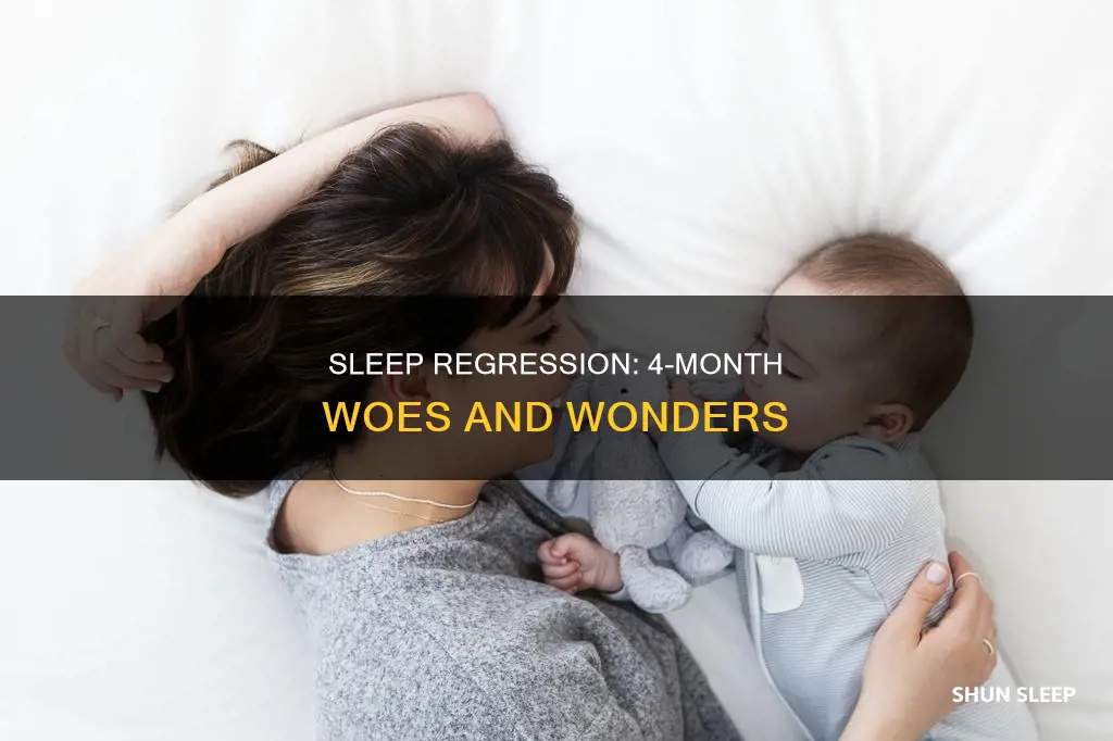 what happens in 4 month sleep regression