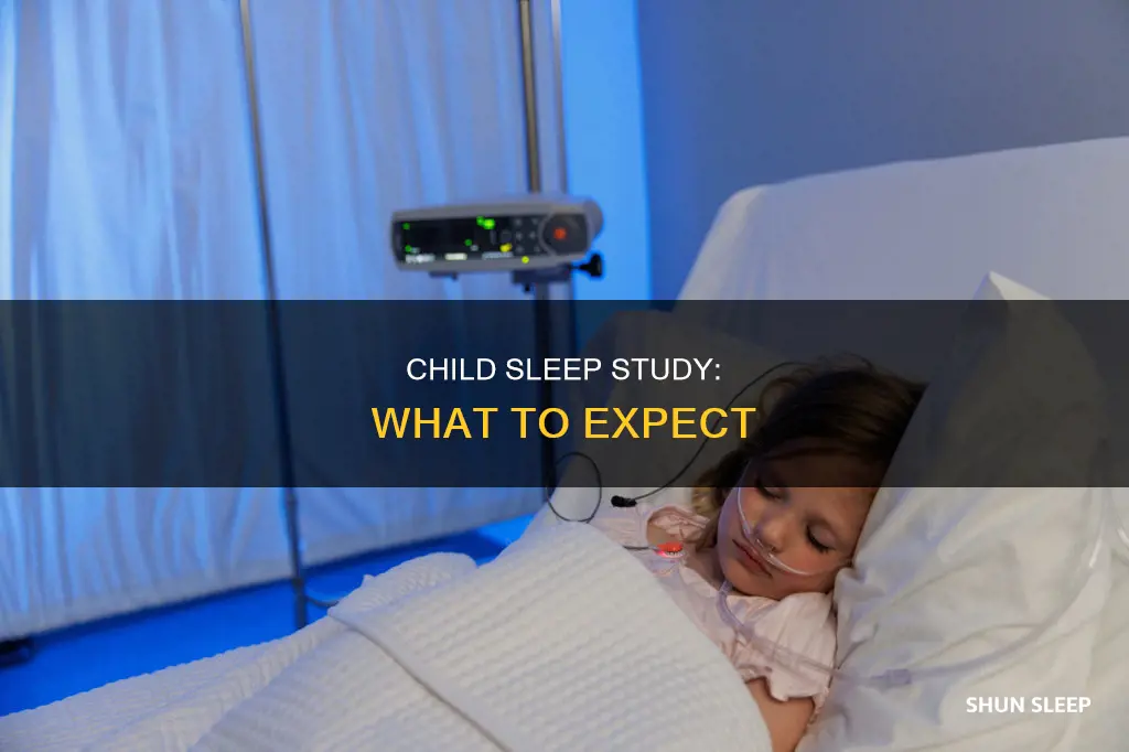 what happens in a child sleep study
