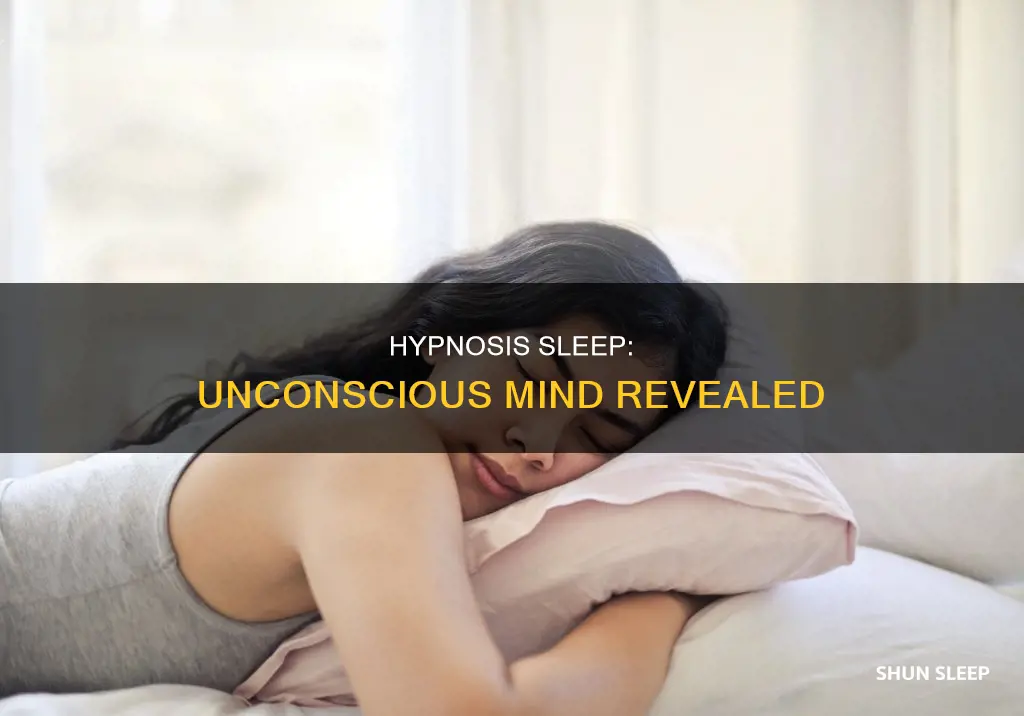 what happens in a hypnosis sleep