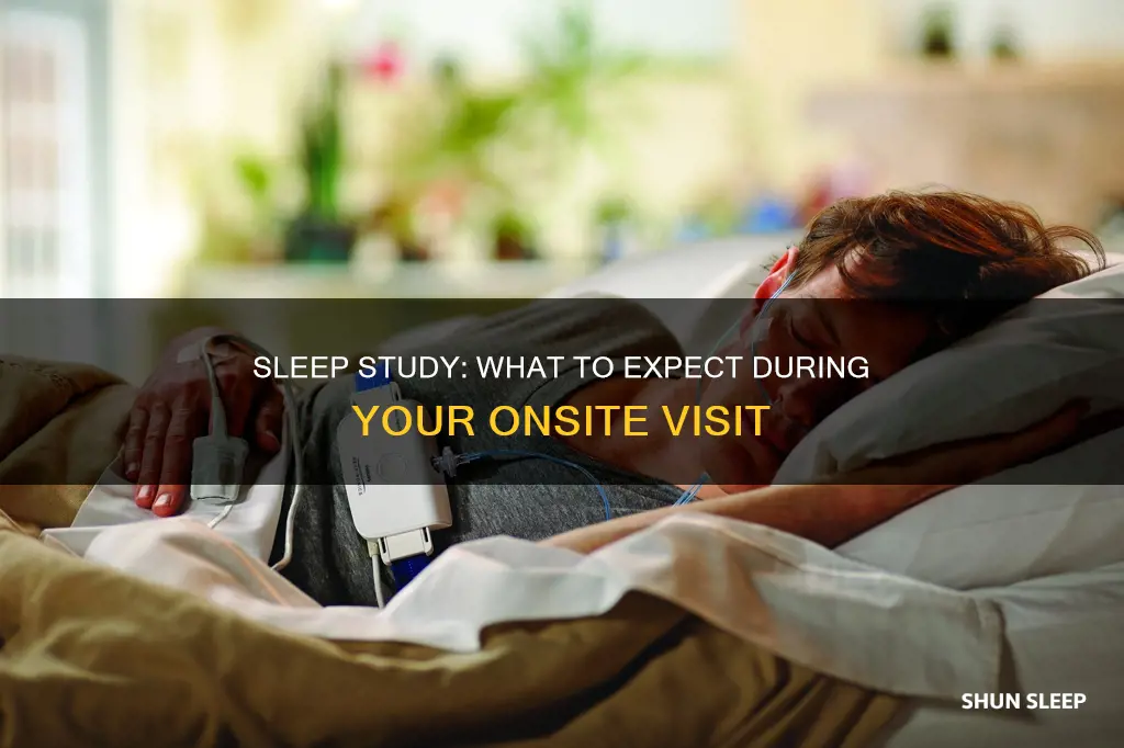 what happens in an onsite sleep study