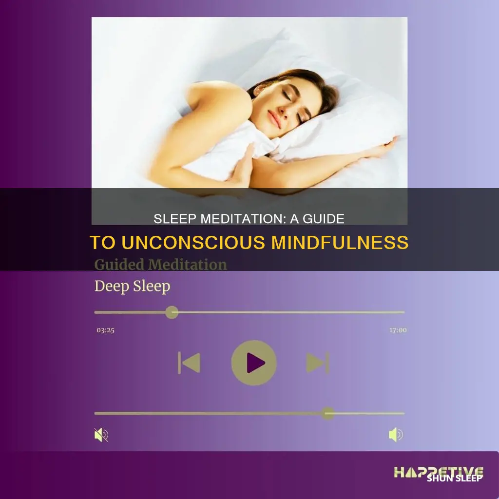what happens in sleep meditation