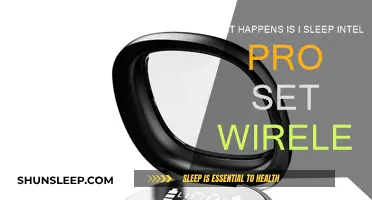 Wireless Intel Pro: Sleep and Performance