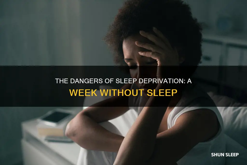 what happens of you dont sleep for a week