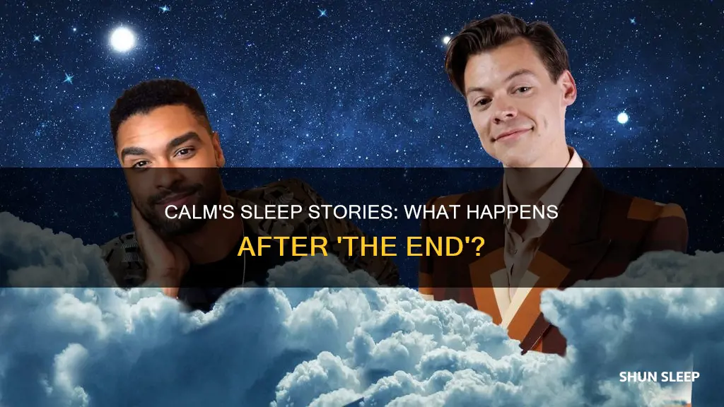 what happens on calm after a sleep story ends