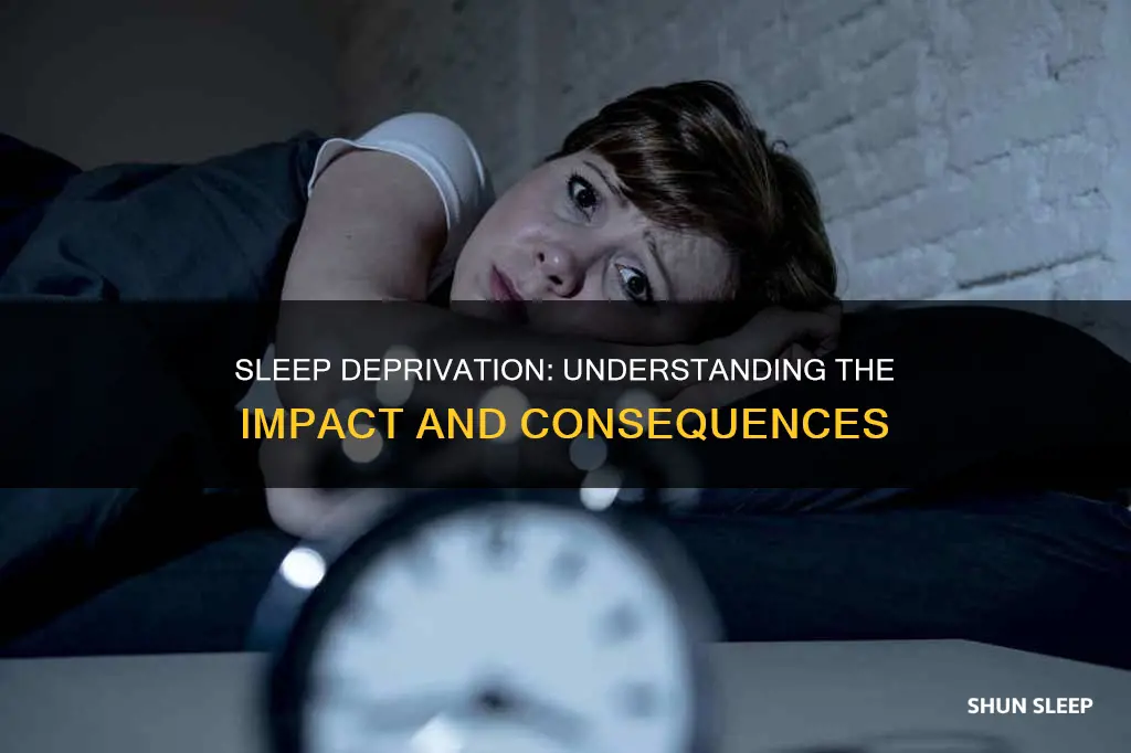 what happens sleep deprivization