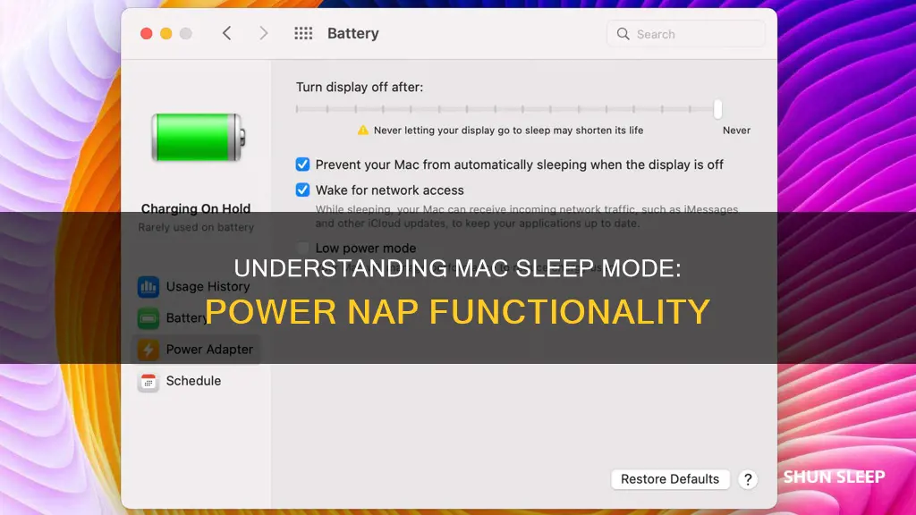 what happens to a mac when its sleep
