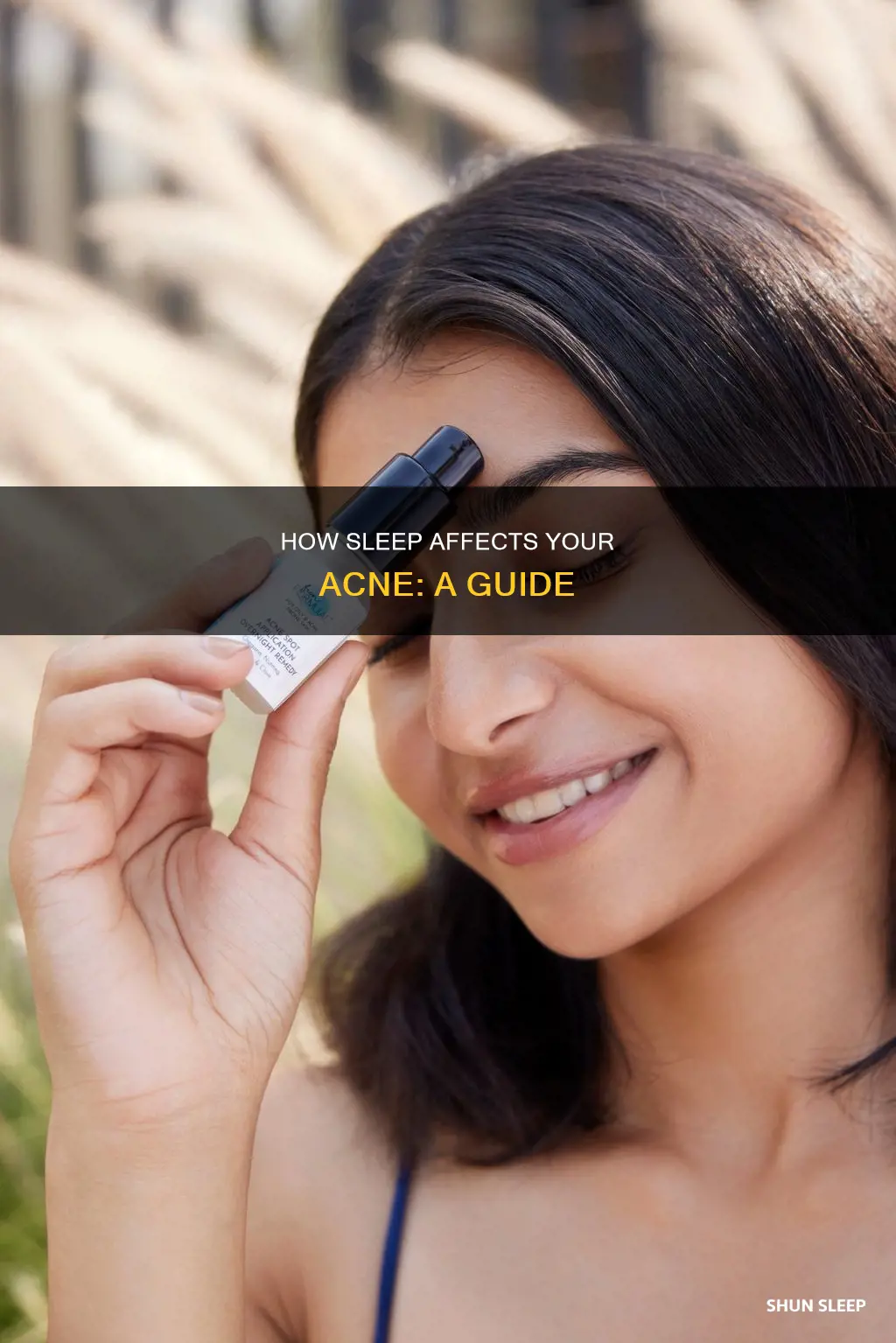 what happens to acne while you sleep
