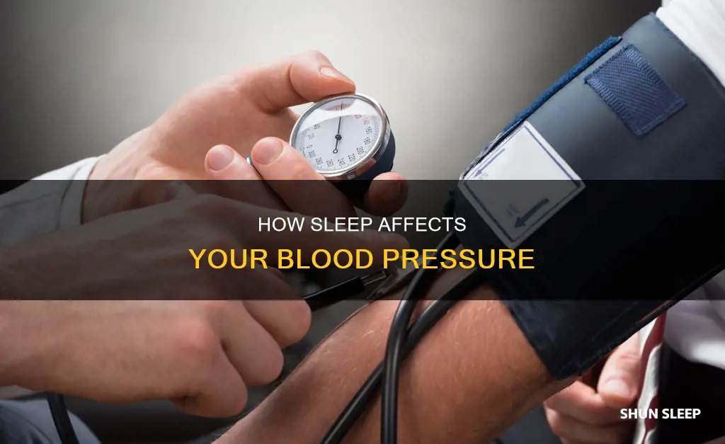 what happens to blood pressure during sleep