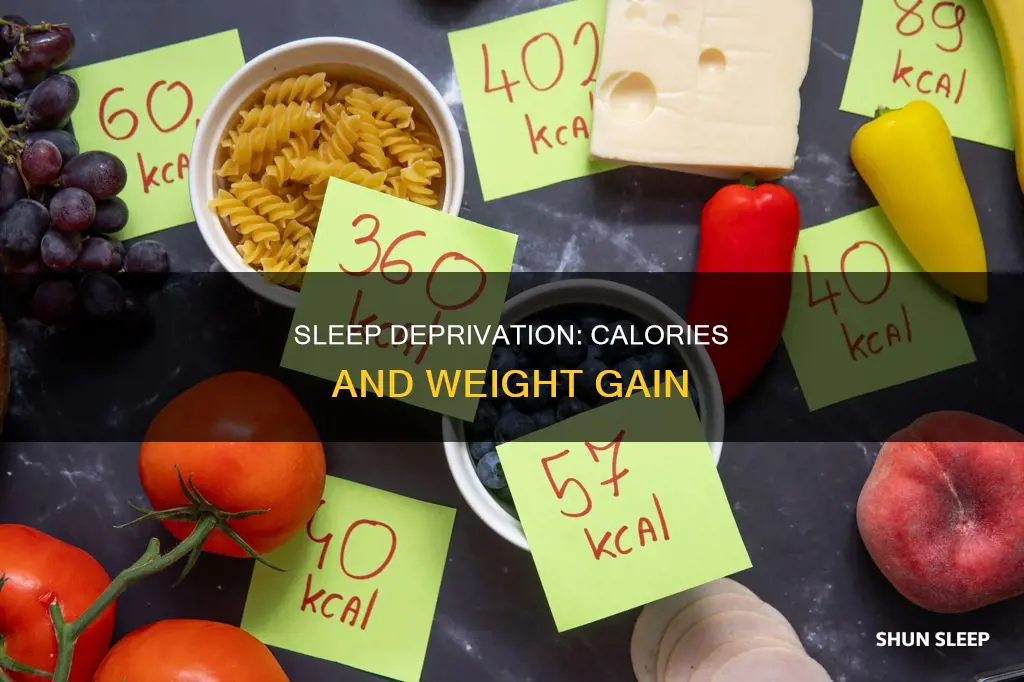 what happens to calories if you dont sleep