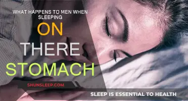 Stomach-sleeping men: What are the effects?