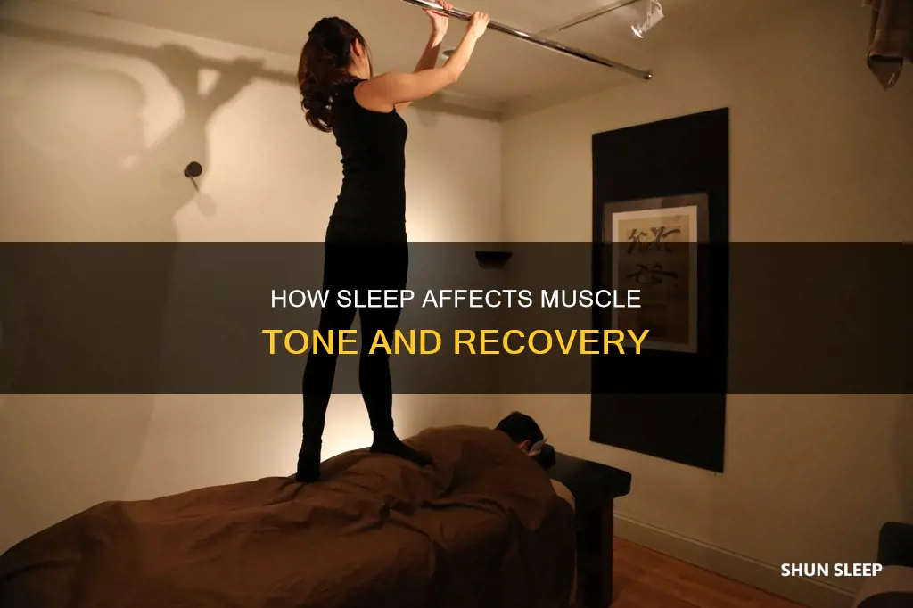 what happens to muscle tone during sleep