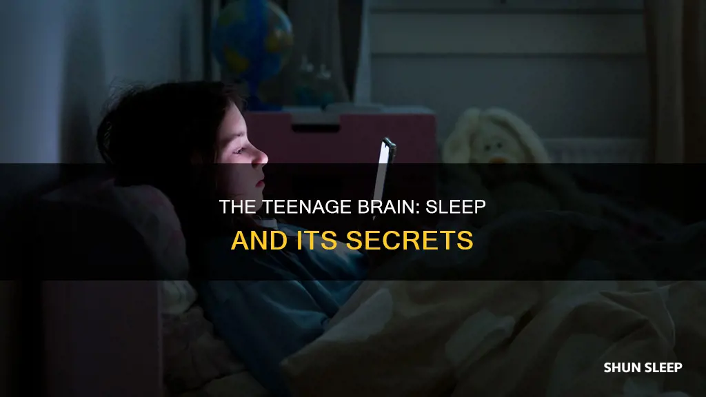 what happens to tennagers when they sleep