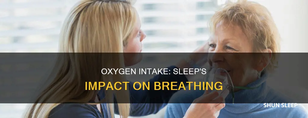 what happens to the amount of oxygen consumed during sleep