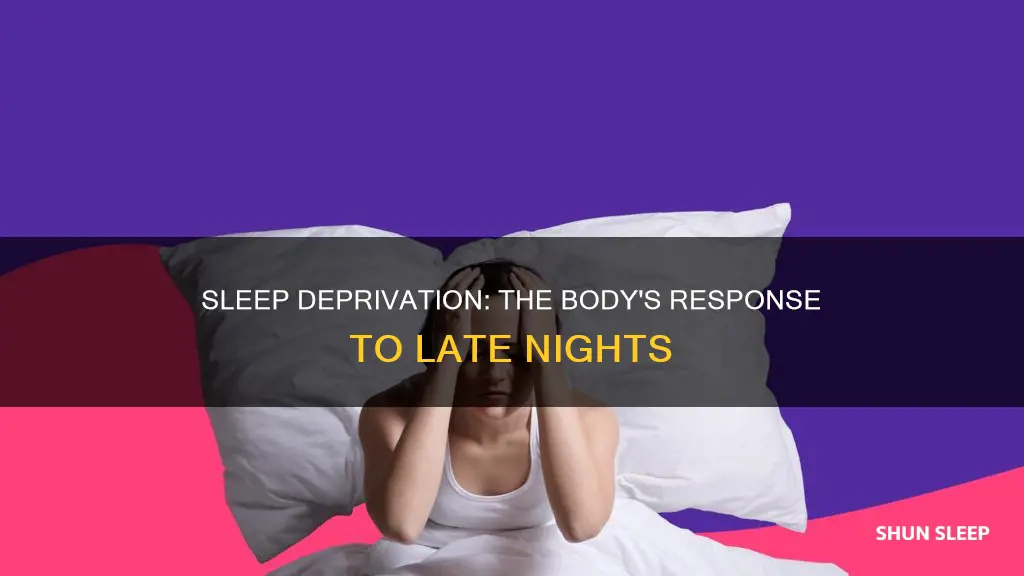 what happens to the body when you sleep very late